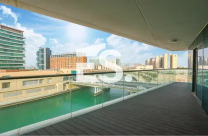 Apartment - 3 Bedrooms - 3 Bathrooms for rent in Al Hadeel - Al Bandar - Al Raha Beach - Abu Dhabi