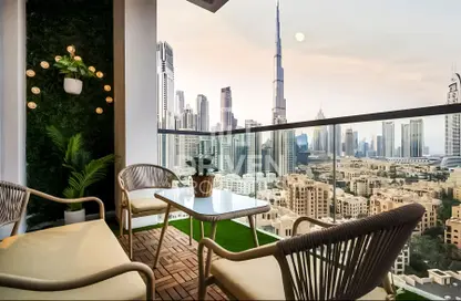 شقة - 2 غرف نوم - 4 حمامات للبيع في بلفيو برج 1 - أبراج بلفيو - وسط مدينة دبي - دبي