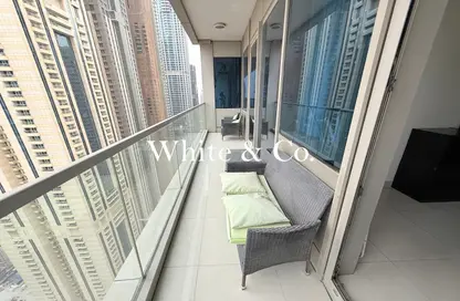 Apartment - 1 Bedroom - 2 Bathrooms for rent in Ocean Heights - Dubai Marina - Dubai