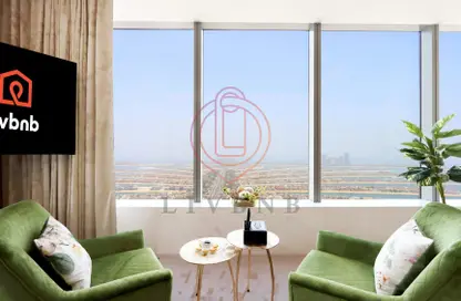 Apartment - 1 Bedroom - 2 Bathrooms for rent in The Palm Tower - Palm Jumeirah - Dubai