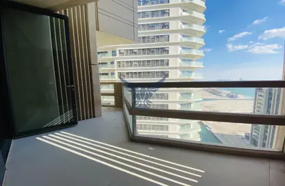 Balcony image for: Apartment - 2 Bedrooms - 4 Bathrooms for rent in Marafid Tower - Najmat Abu Dhabi - Al Reem Island - Abu Dhabi, Image 1