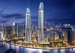 Apartment - 1 Bedroom - 1 Bathroom for sale in Canal Crown - Business Bay - Dubai