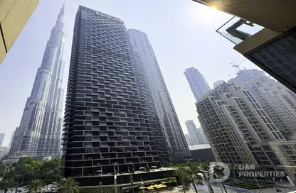 شقة - 2 غرف نوم - 3 حمامات للايجار في برج فيستا 2 - برج فيستا - وسط مدينة دبي - دبي