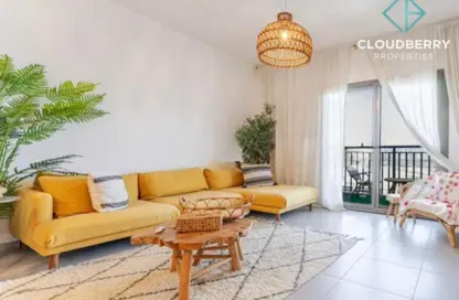 Apartment - 2 Bedrooms - 2 Bathrooms for rent in Zahra Apartments 2B - Zahra Apartments - Town Square - Dubai
