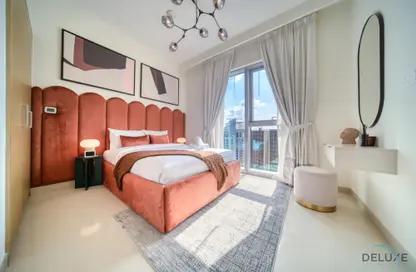 صورة لـ غرفة- غرفة النوم شقة - 3 غرف نوم - 3 حمامات للايجار في 1 هاربور فيوز - ميناء خور دبي (ذا لاجونز) - دبي ، صورة رقم 1