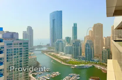 Apartment - 1 Bedroom - 2 Bathrooms for rent in Escan Tower - Dubai Marina - Dubai