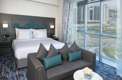 Apartment - Studio - 1 Bathroom for rent in Edge Creekside Hotel - Deira - Dubai