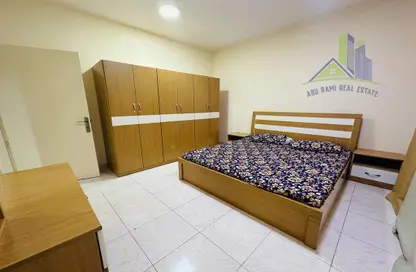 Room / Bedroom image for: Apartment - 2 Bedrooms - 2 Bathrooms for rent in Sheikh Jaber Al Sabah Street - Al Naimiya - Al Nuaimiya - Ajman, Image 1