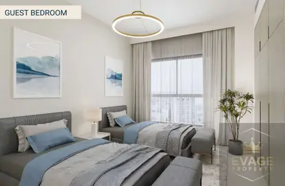 Apartment - 1 Bedroom - 2 Bathrooms for sale in Al Rashidiya Towers - Ajman Downtown - Ajman