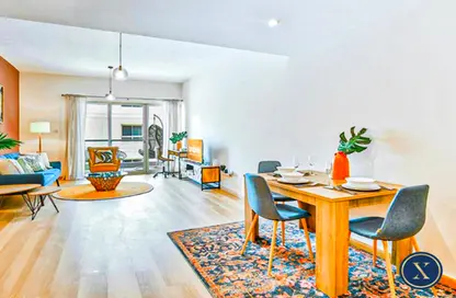 Apartment - 1 Bedroom - 2 Bathrooms for rent in Al Thayyal 4 - Al Thayyal - Greens - Dubai