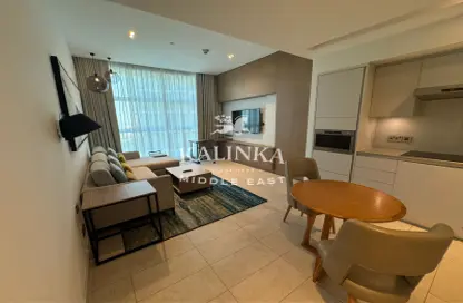 شقة - غرفة نوم - 2 حمامات للايجار في أفيني تريبيوت بورتفوليو ريزيدنسز - الجداف - دبي