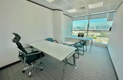 Office Space - Studio - 2 Bathrooms for rent in Junaibi Tower - Al Danah - Abu Dhabi