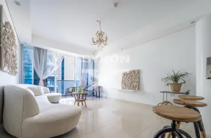 Apartment - 1 Bedroom - 2 Bathrooms for rent in Waves Tower - Business Bay - Dubai