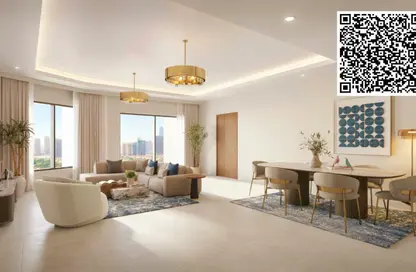Apartment - 1 Bedroom - 2 Bathrooms for sale in Tower C1 - Ajman Pearl Towers - Ajman Downtown - Ajman