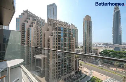 صورة لـ شرفة شقة - 2 غرف نوم - 3 حمامات للايجار في العنوان رزيدنسز برج الأوبرا دبي 1 - ذو ادراس ريزيدنس دبي أوبرا - دبي وسط المدينة - دبي ، صورة رقم 1