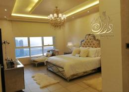 Room / Bedroom image for: Apartment - 3 bedrooms - 4 bathrooms for sale in Asas Tower - Al Khan Lagoon - Al Khan - Sharjah, Image 1