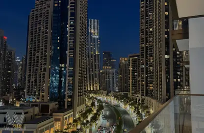 شقة - غرفة نوم - 1 حمام للايجار في برج التاج - دبي وسط المدينة - دبي