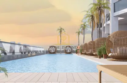 صورة لـ حوض سباحة شقة - غرفة نوم - 2 حمامات للبيع في برج ريناد - جزيرة الريم - أبوظبي ، صورة رقم 1