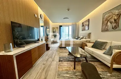 Apartment - Studio - 1 Bathroom for rent in Ahad Residences - Business Bay - Dubai