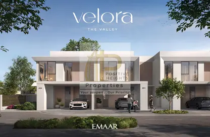 Townhouse - 3 Bedrooms - 4 Bathrooms for sale in Velora - The Valley - Dubai