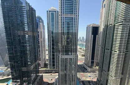 Apartment - 3 Bedrooms - 3 Bathrooms for rent in Marina Heights - Dubai Marina - Dubai