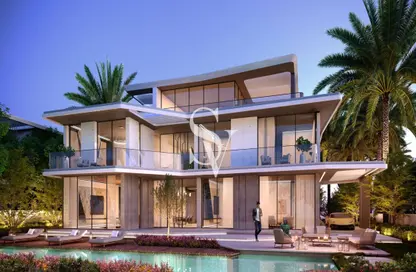 Outdoor House image for: Villa - 5 Bedrooms - 7 Bathrooms for sale in Palm Hills - Dubai Hills Estate - Dubai, Image 1