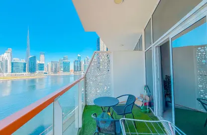 Apartment - Studio - 1 Bathroom for rent in Millennium Binghatti Residences - Business Bay - Dubai
