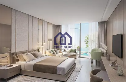 Room / Bedroom image for: Apartment - 3 Bedrooms - 3 Bathrooms for sale in Danah Bay - Al Marjan Island - Ras Al Khaimah, Image 1
