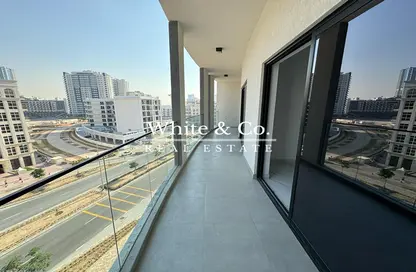 Balcony image for: Apartment - 1 Bedroom - 2 Bathrooms for rent in Gardenia Livings - Arjan - Dubai, Image 1