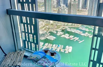 Apartment - 1 Bedroom - 2 Bathrooms for rent in Cayan Tower - Dubai Marina - Dubai