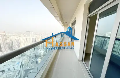 شقة - 2 غرف نوم - 2 حمامات للايجار في برج النخلة 3 - أبراج النخلة - المجاز - الشارقة