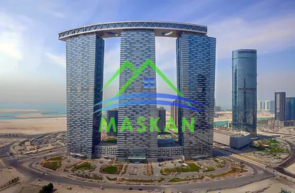 Apartment - 1 Bedroom - 2 Bathrooms for rent in The Gate Tower 1 - Shams Abu Dhabi - Al Reem Island - Abu Dhabi