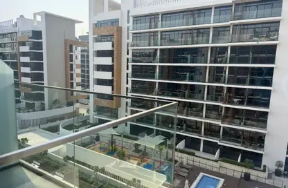 Apartment - Studio - 1 Bathroom for rent in Azizi Riviera 63 - Meydan - Dubai