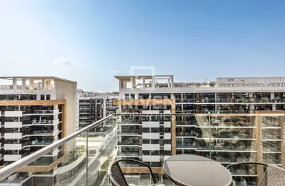Apartment - Studio - 1 Bathroom for rent in Azizi Riviera 21 - Meydan One - Meydan - Dubai