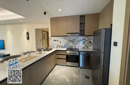 Apartment - 2 Bedrooms - 3 Bathrooms for sale in Ajman Creek Towers - Al Rashidiya 1 - Al Rashidiya - Ajman