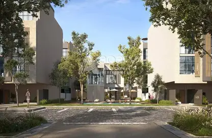 Townhouse - 3 Bedrooms - 4 Bathrooms for sale in Reportage Village Khalifa City - Khalifa City - Abu Dhabi