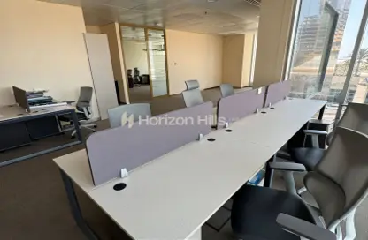 Office Space - Studio - 1 Bathroom for rent in Al Habtoor Business Tower - Dubai Marina - Dubai