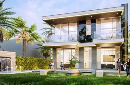 Villa - 6 Bedrooms - 7 Bathrooms for sale in Venice - Damac Lagoons - Dubai
