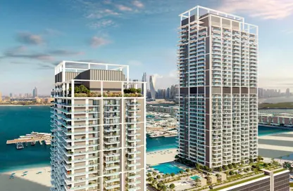 Apartment - 1 Bedroom - 1 Bathroom for sale in Beach Mansion - EMAAR Beachfront - Dubai Harbour - Dubai
