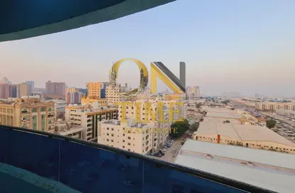 شقة - 2 غرف نوم - 2 حمامات للايجار في برج النعيمية 1 - أبراج النعيمية - النعيمية - عجمان