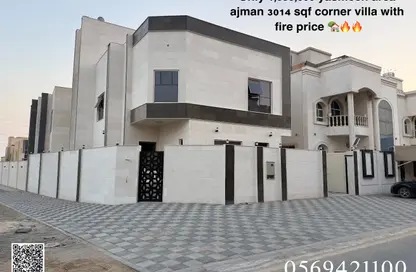Villa - 3 Bedrooms - 5 Bathrooms for sale in Al Yasmeen 1 - Al Yasmeen - Ajman