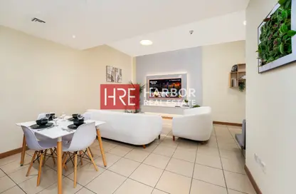 شقة - غرفة نوم - 2 حمامات للبيع في برج سولافا - دبي مارينا - دبي