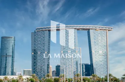 Apartment - 1 Bedroom - 2 Bathrooms for rent in The Gate Tower 3 - Shams Abu Dhabi - Al Reem Island - Abu Dhabi