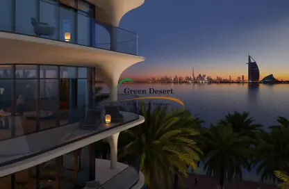 Outdoor Building image for: Apartment - 2 Bedrooms - 3 Bathrooms for sale in Ellington Ocean House - Palm Jumeirah - Dubai, Image 1