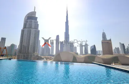 شقة - 2 غرف نوم - 3 حمامات للايجار في العنوان رزيدنس فاونتن فيوز 1 - العنوان رزيدنس فاونتن فيوز - وسط مدينة دبي - دبي