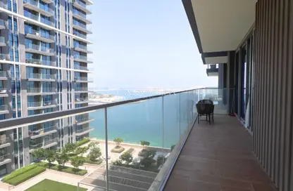 شقة - 2 غرف نوم - 2 حمامات للايجار في برج Beach Isle 2 - بيتش آيل - إعمار بيتشفرونت - دبي هاربور - دبي