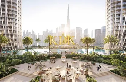 Apartment - Studio - 1 Bathroom for sale in Binghatti Skyrise - Business Bay - Dubai
