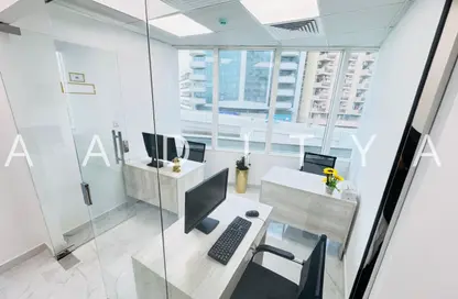 Office Space - Studio - 1 Bathroom for rent in Fatima Mohammad Ahmad Bin Suleiman Building - Al Raffa - Bur Dubai - Dubai