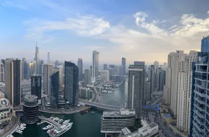 شقة - 2 غرف نوم - 2 حمامات للايجار في باي سنترال غرب - باي سنترال - دبي مارينا - دبي