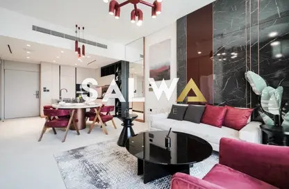 Apartment - 1 Bedroom - 2 Bathrooms for rent in Hyde Walk - Jumeirah Garden City - Al Satwa - Dubai